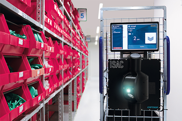 Mobile Pick-by-Light for Intralogistics Mobil Kommissionieren mit Pick-by-Light