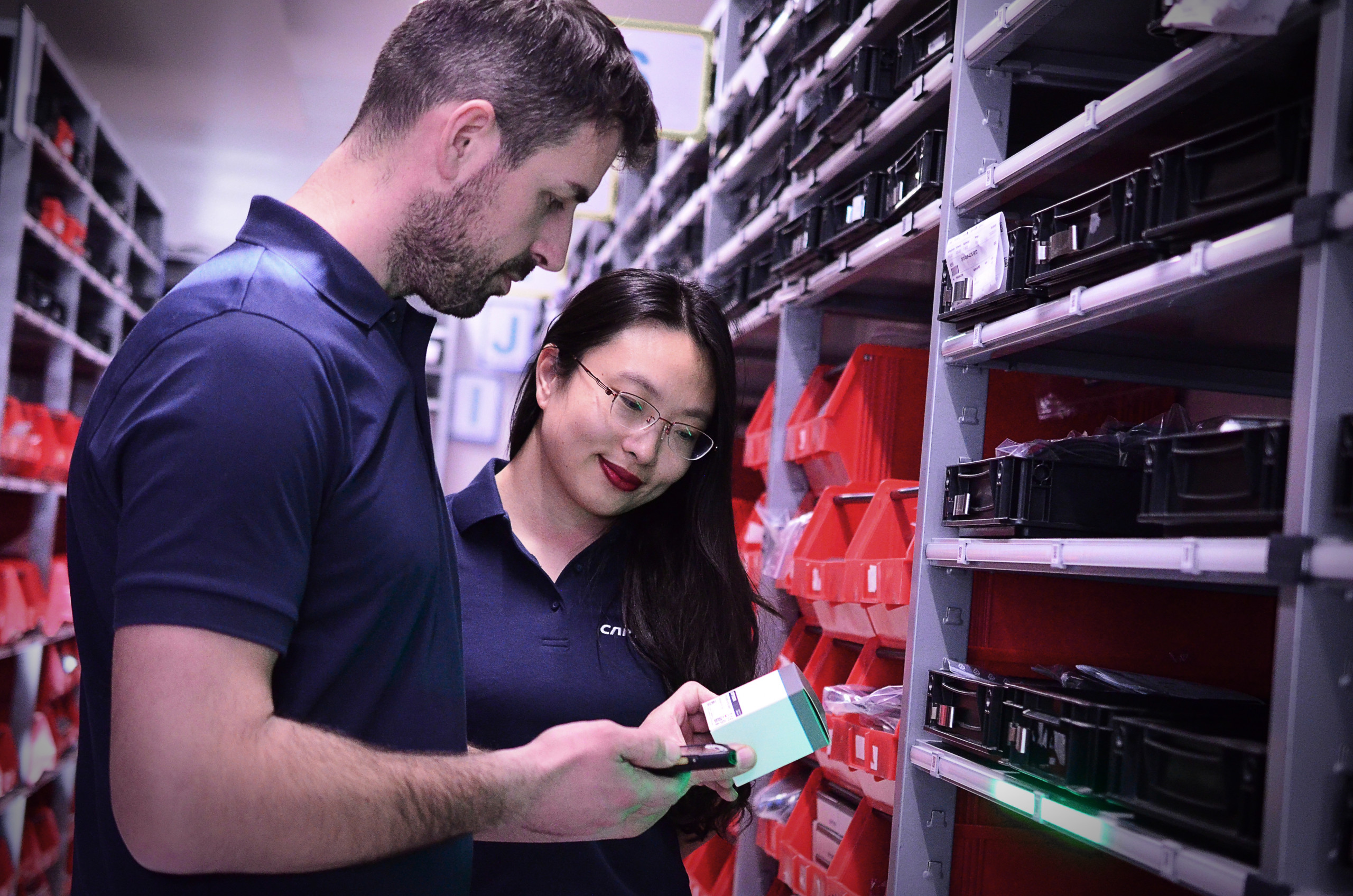 Pick-by-Light Order Picking for Intralogistics